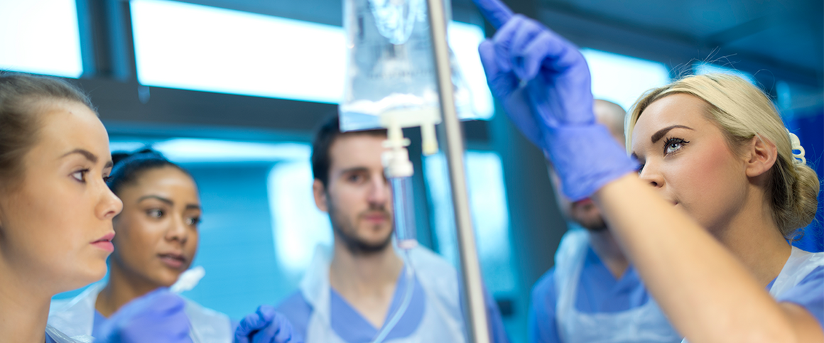 Antibiotics and doctors in hospitals